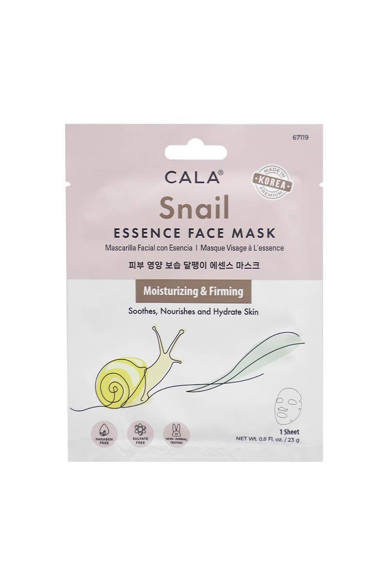 Snail Essence 5 Sheet Facial Masks
