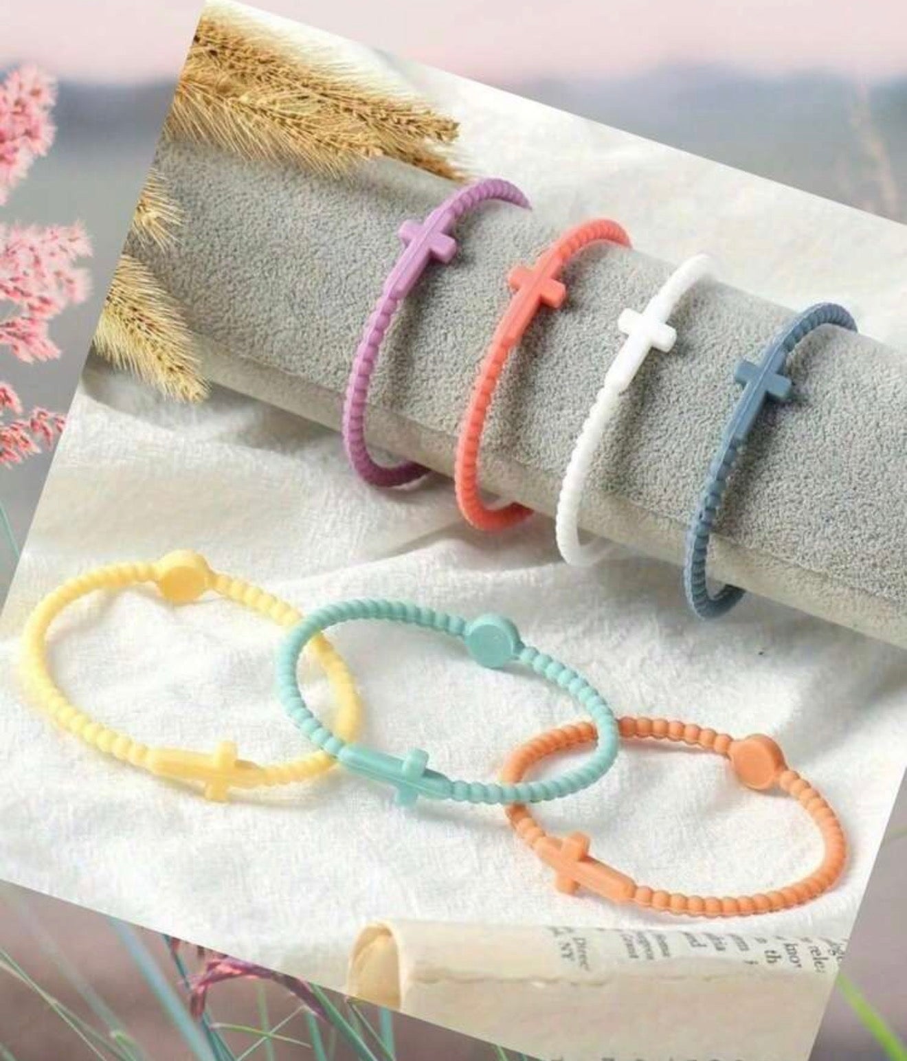 Assorted Cross Bracelets
