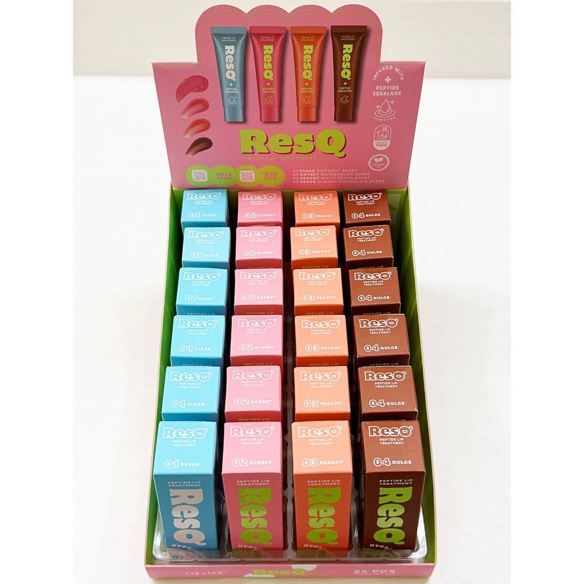4 Shades of Pepside Lip Treatment