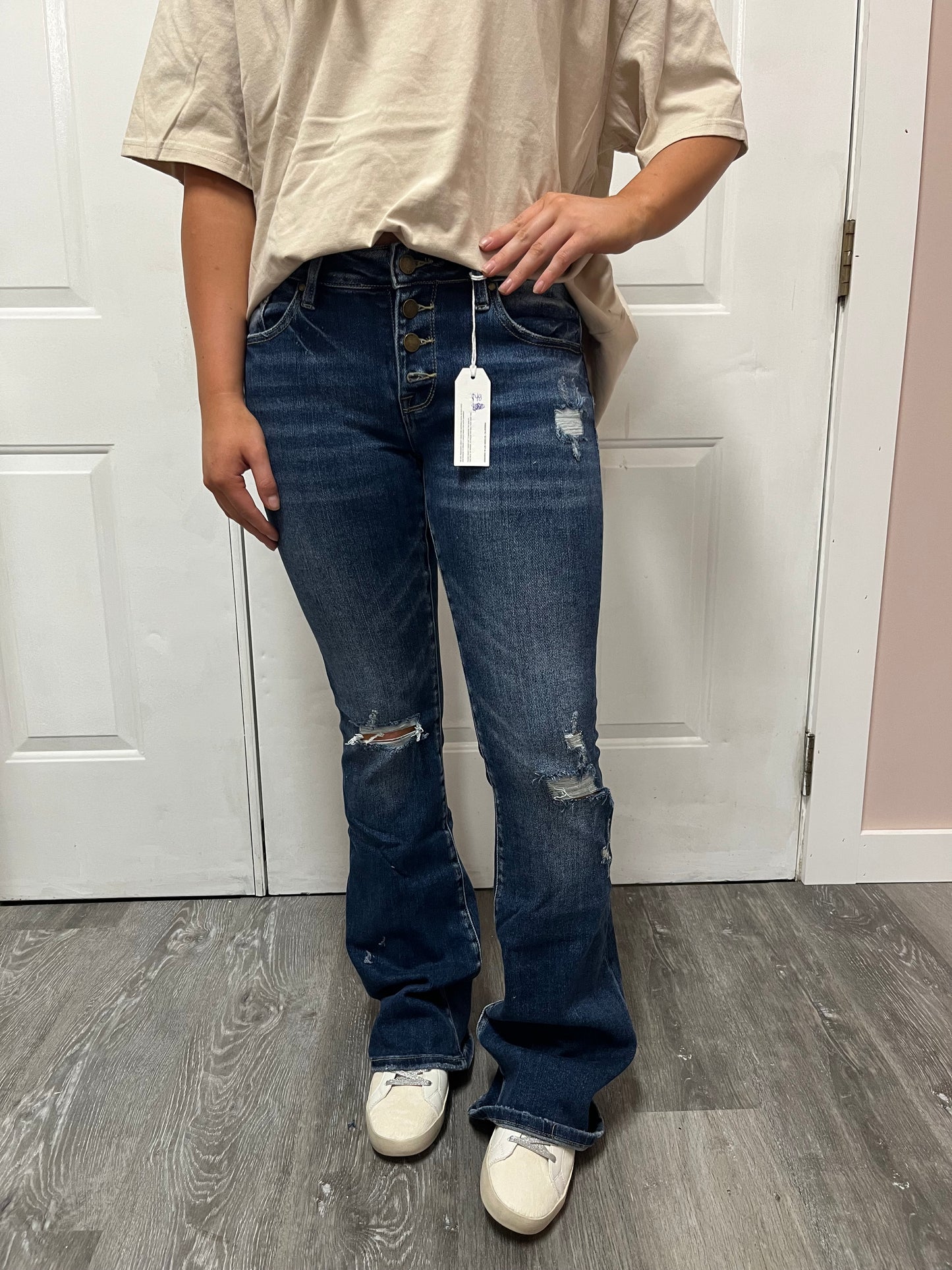 Petra Dark Wash Regular Jeans