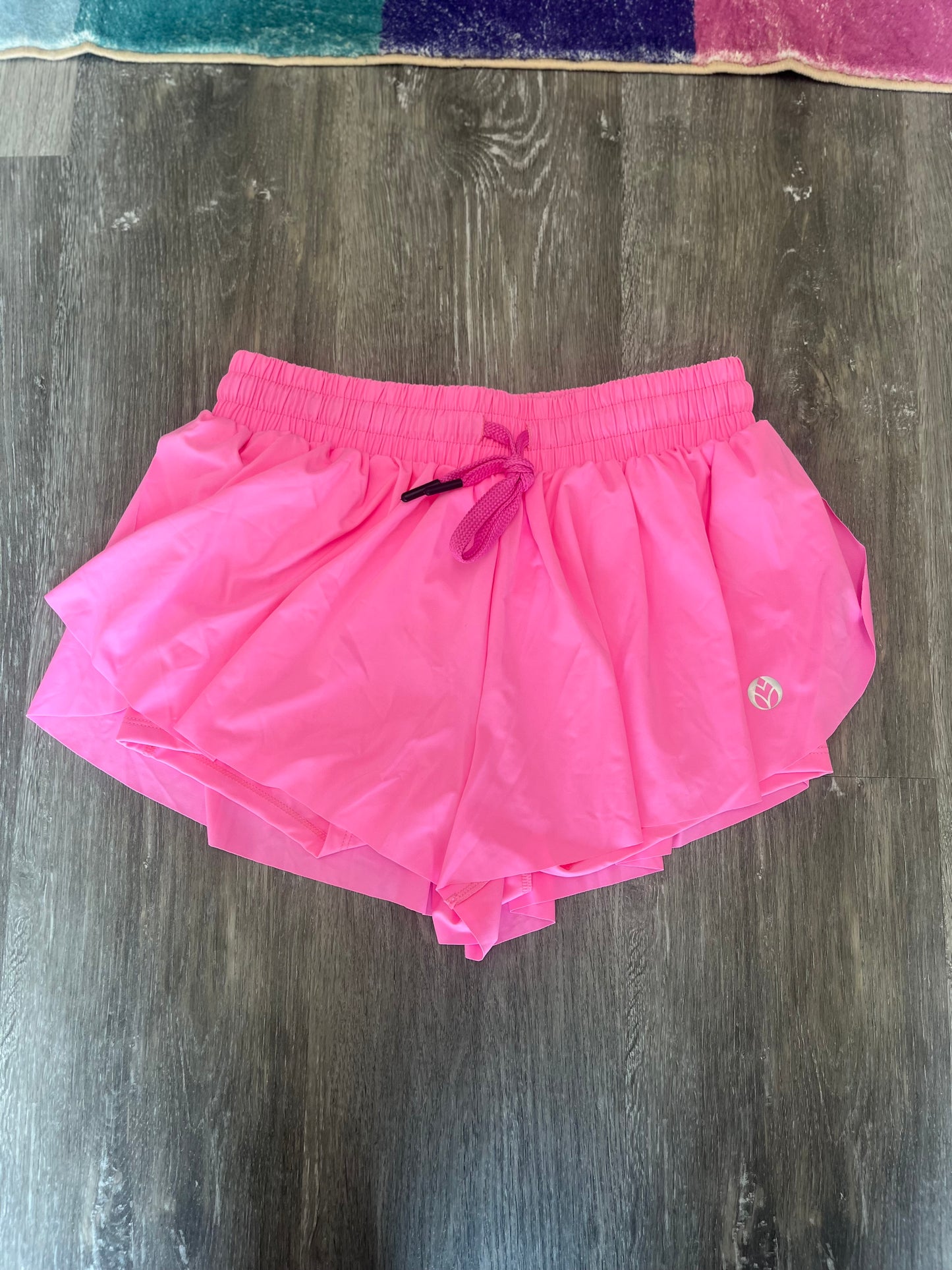 Pink Flutter Away Butterfly Shorts