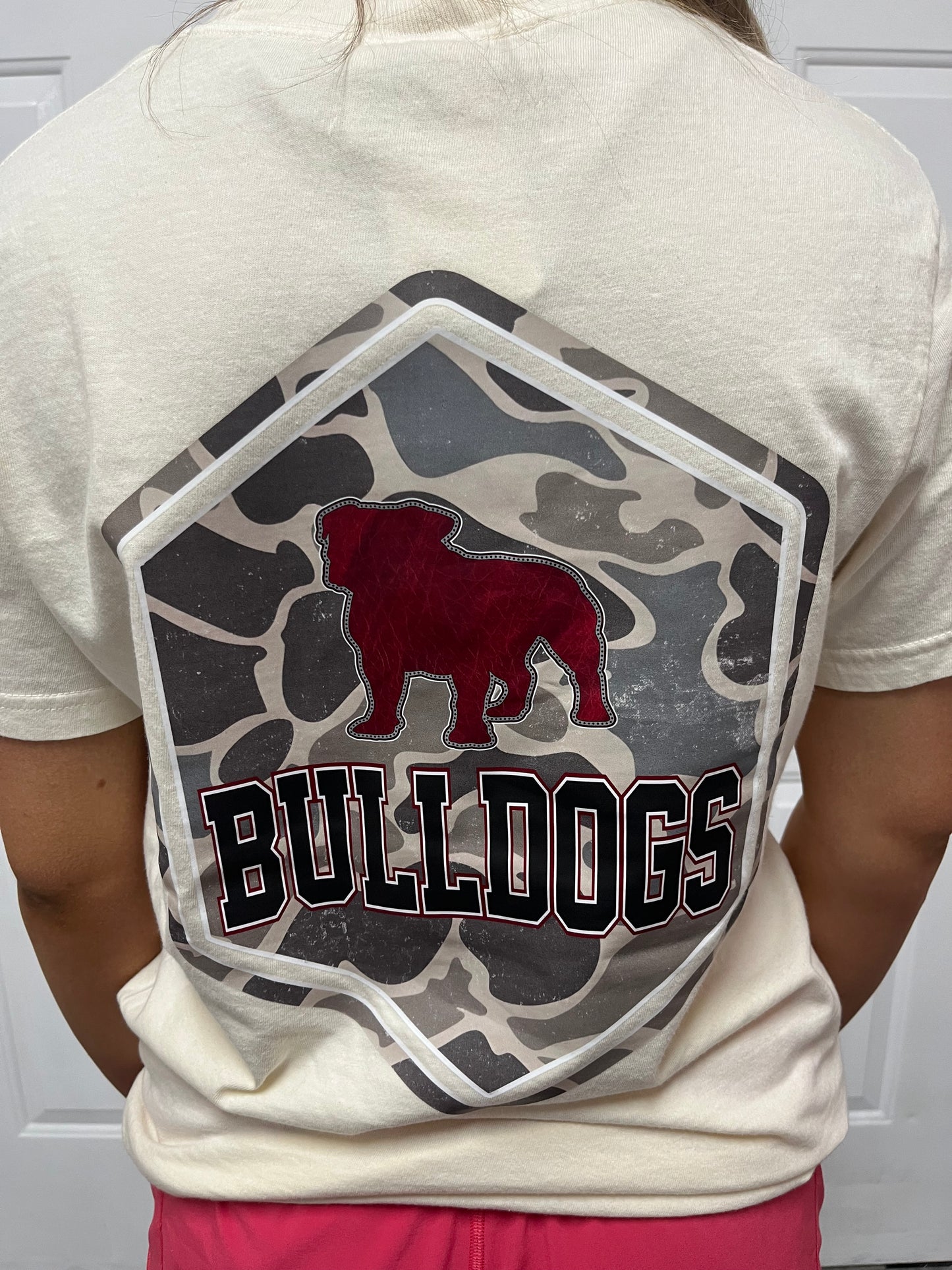 Men’s Camo Bulldog T-Shirt