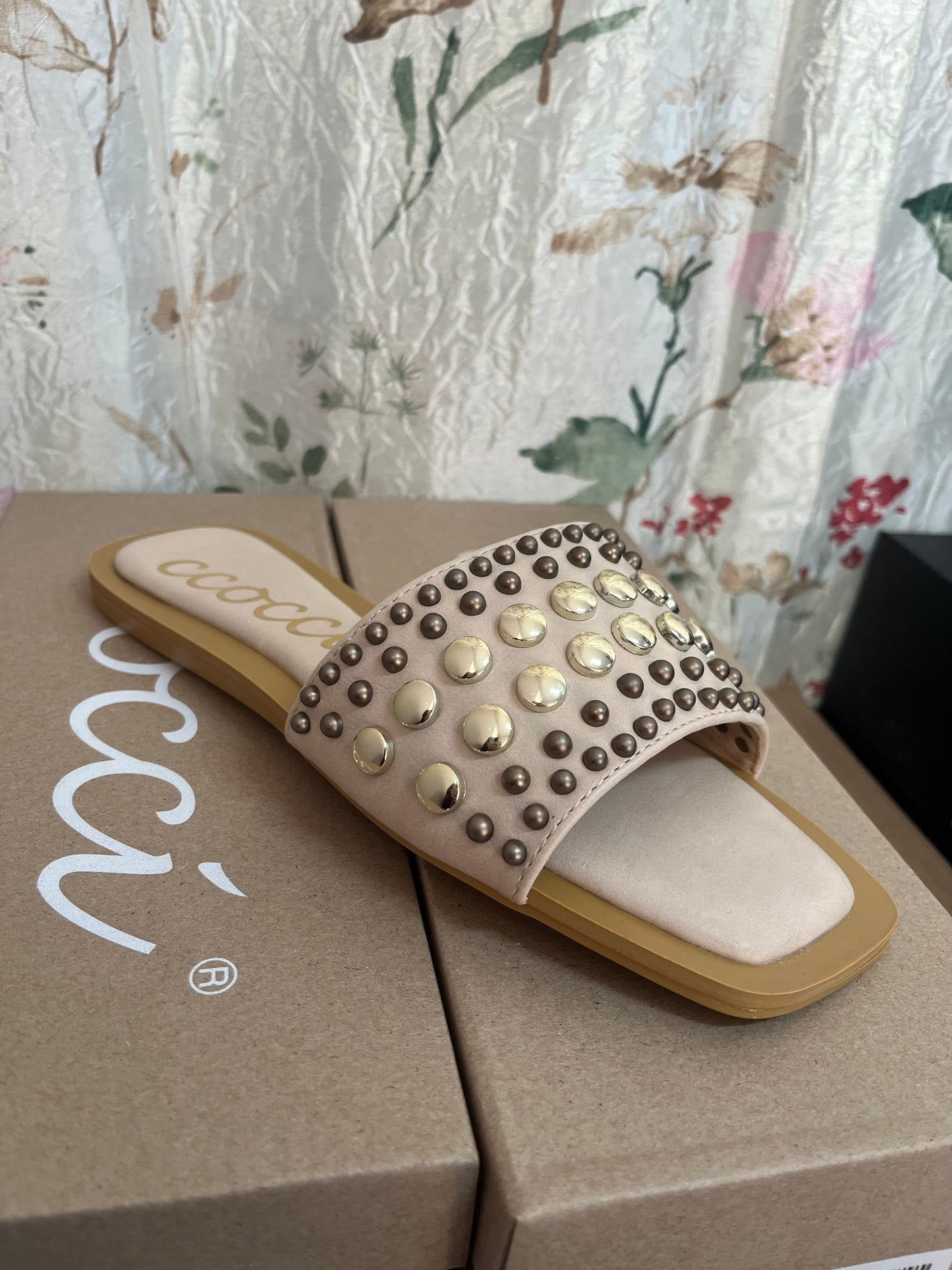 Chrissy Nude Sandal