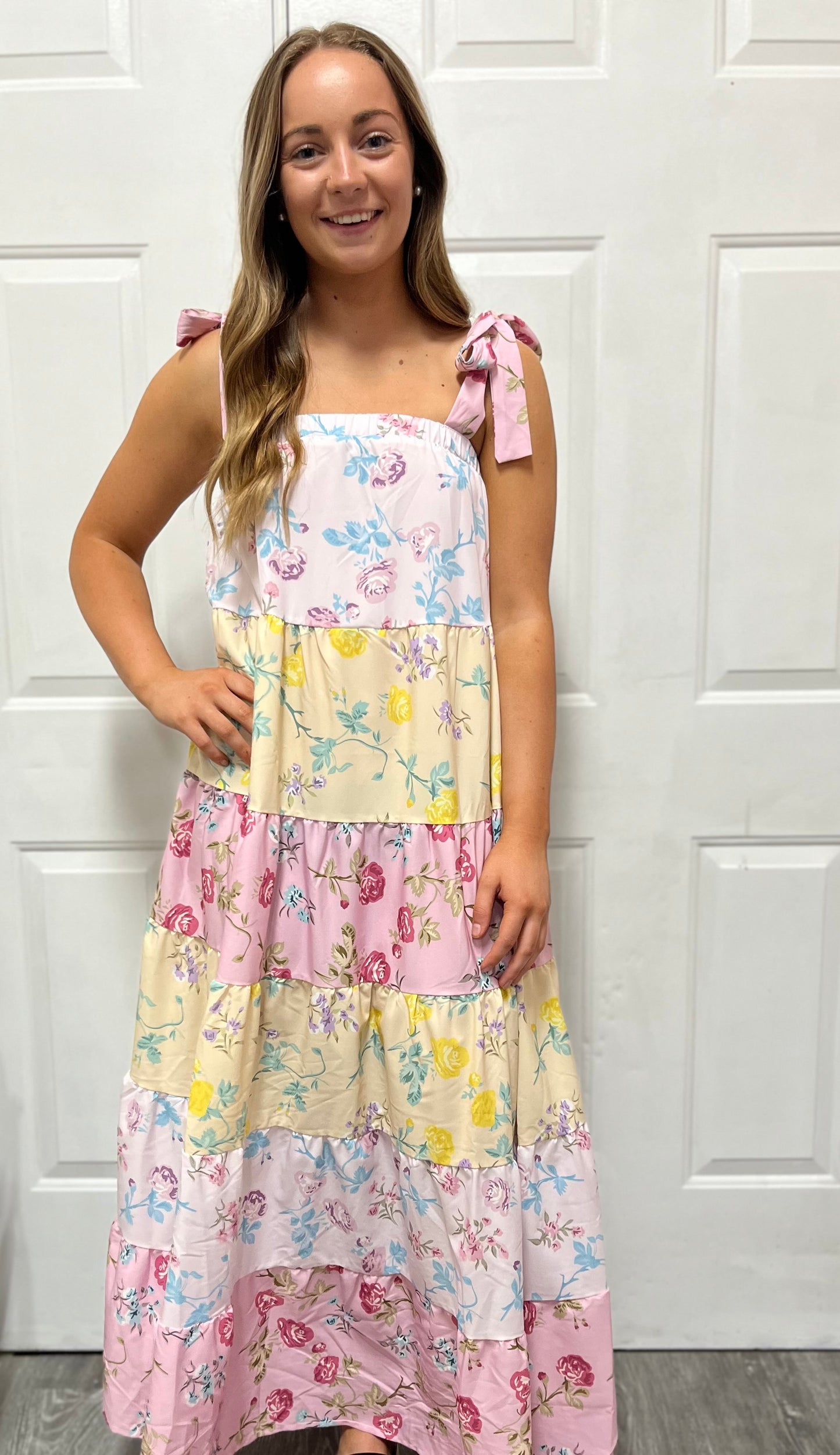 Multicolor Floral Maxi Dress