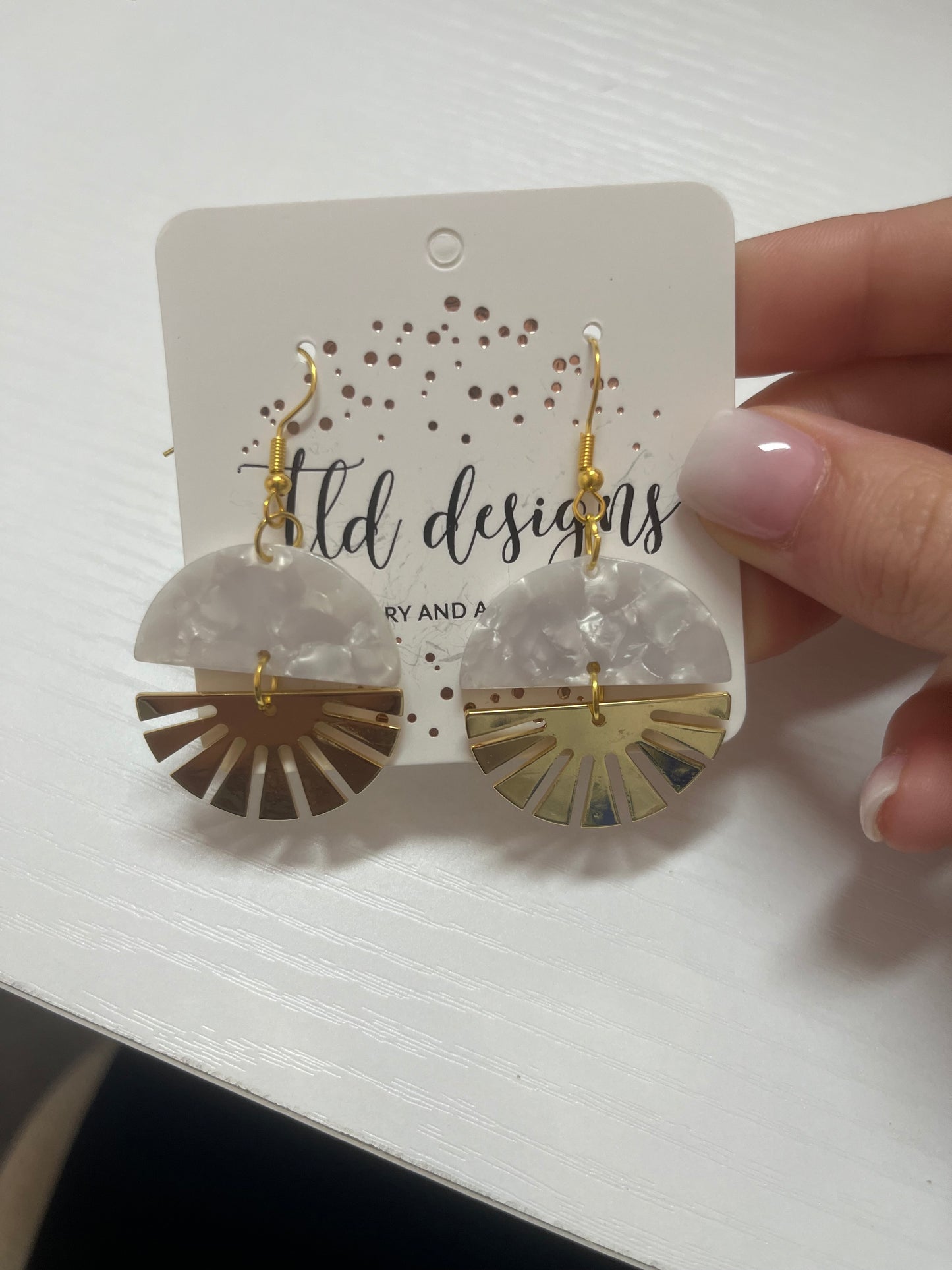 Moonstones Earring
