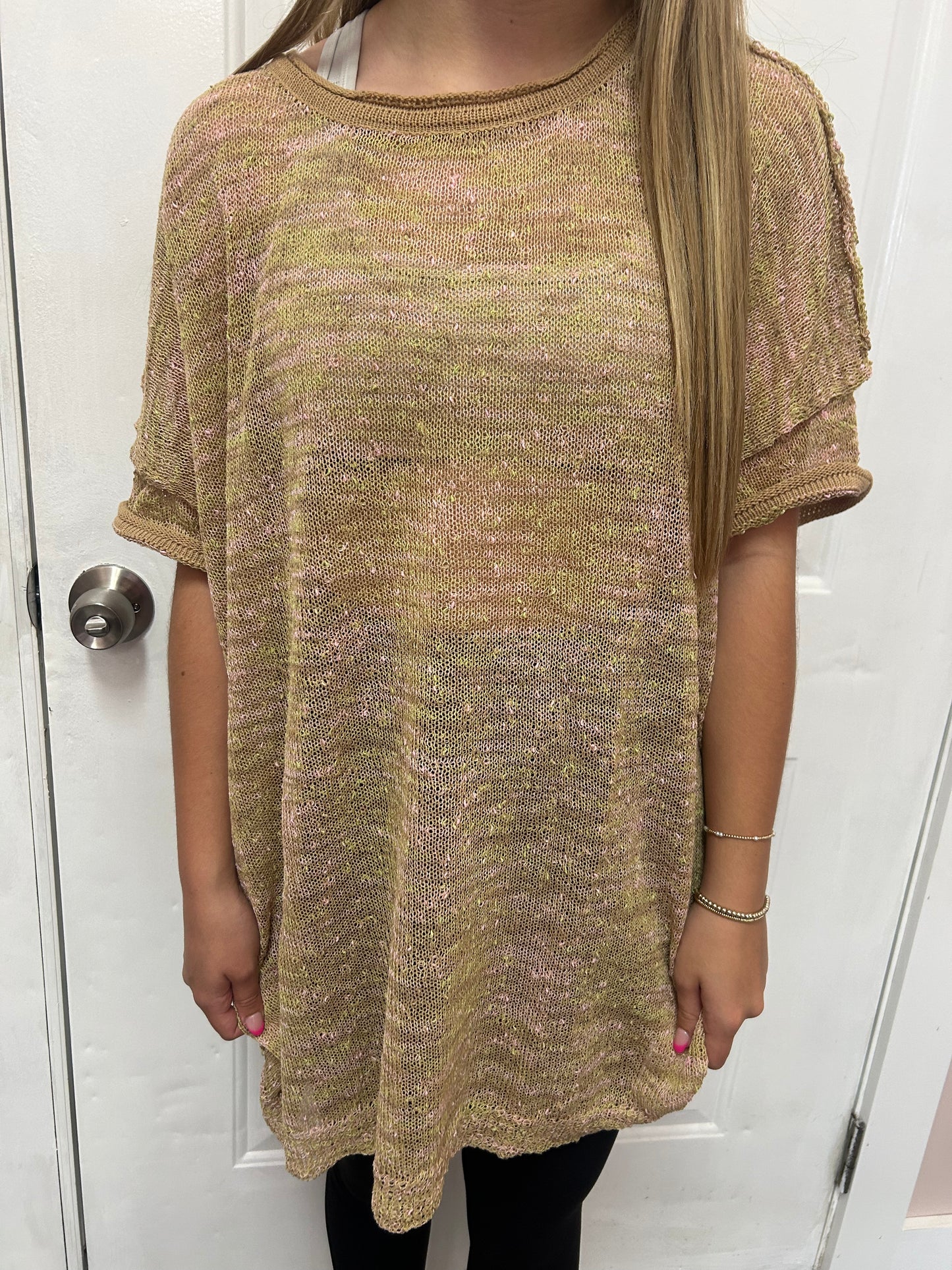 Oversized Knitted Top