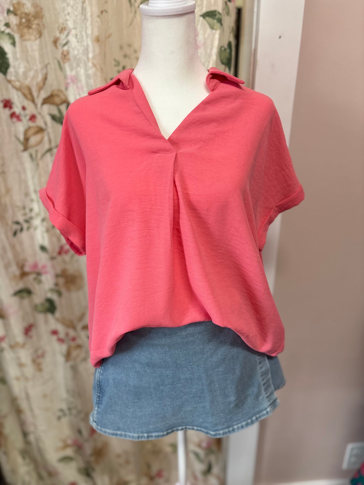 Pink Blouse