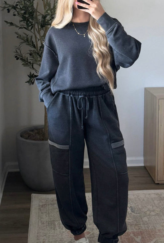 Carbon Grey Jogger Set