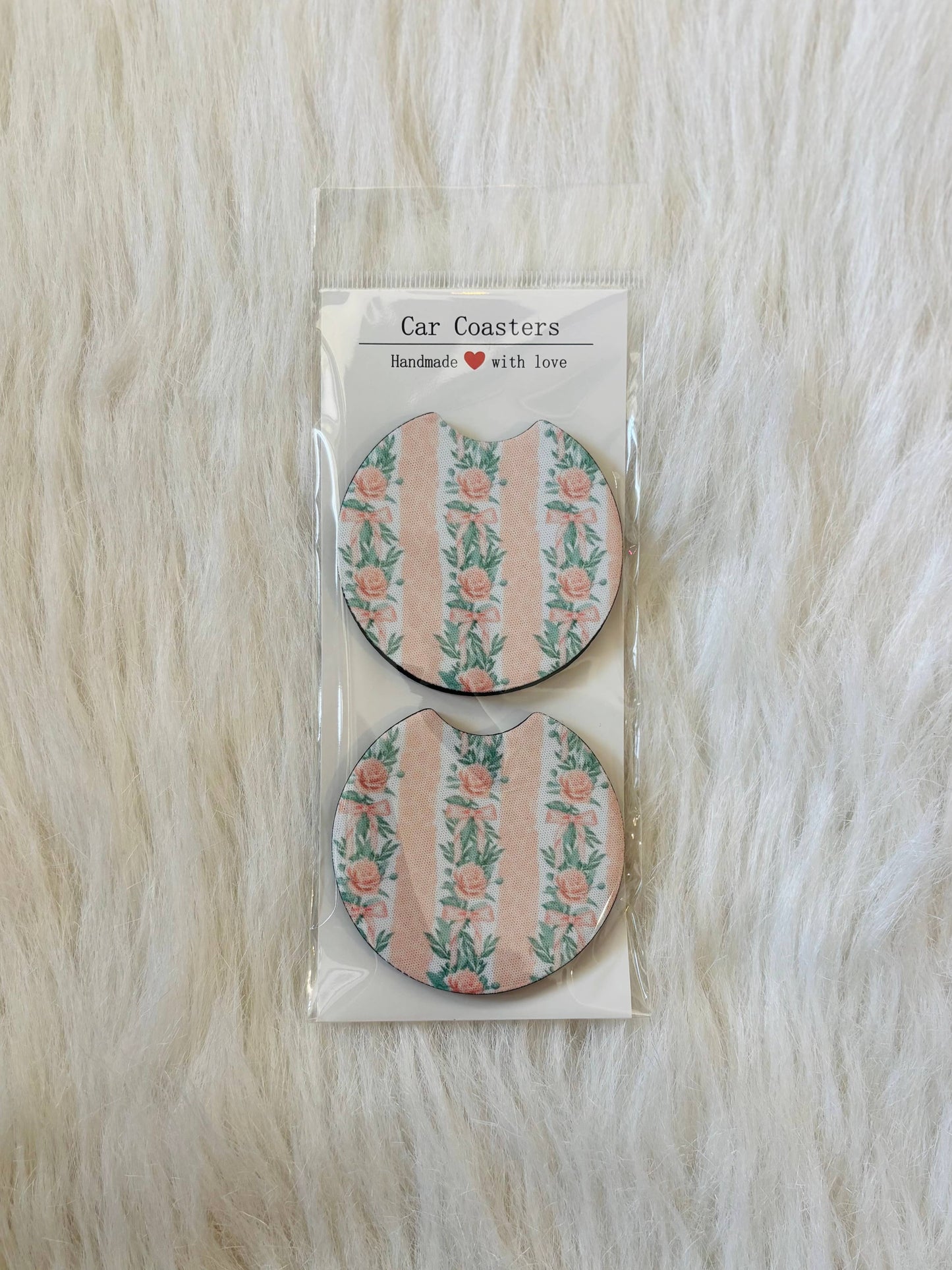 COQUETTE CAR COASTERS