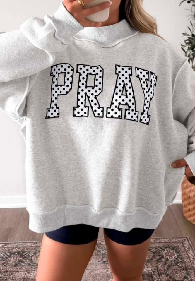 Pray Mock Neck-Pre/Order