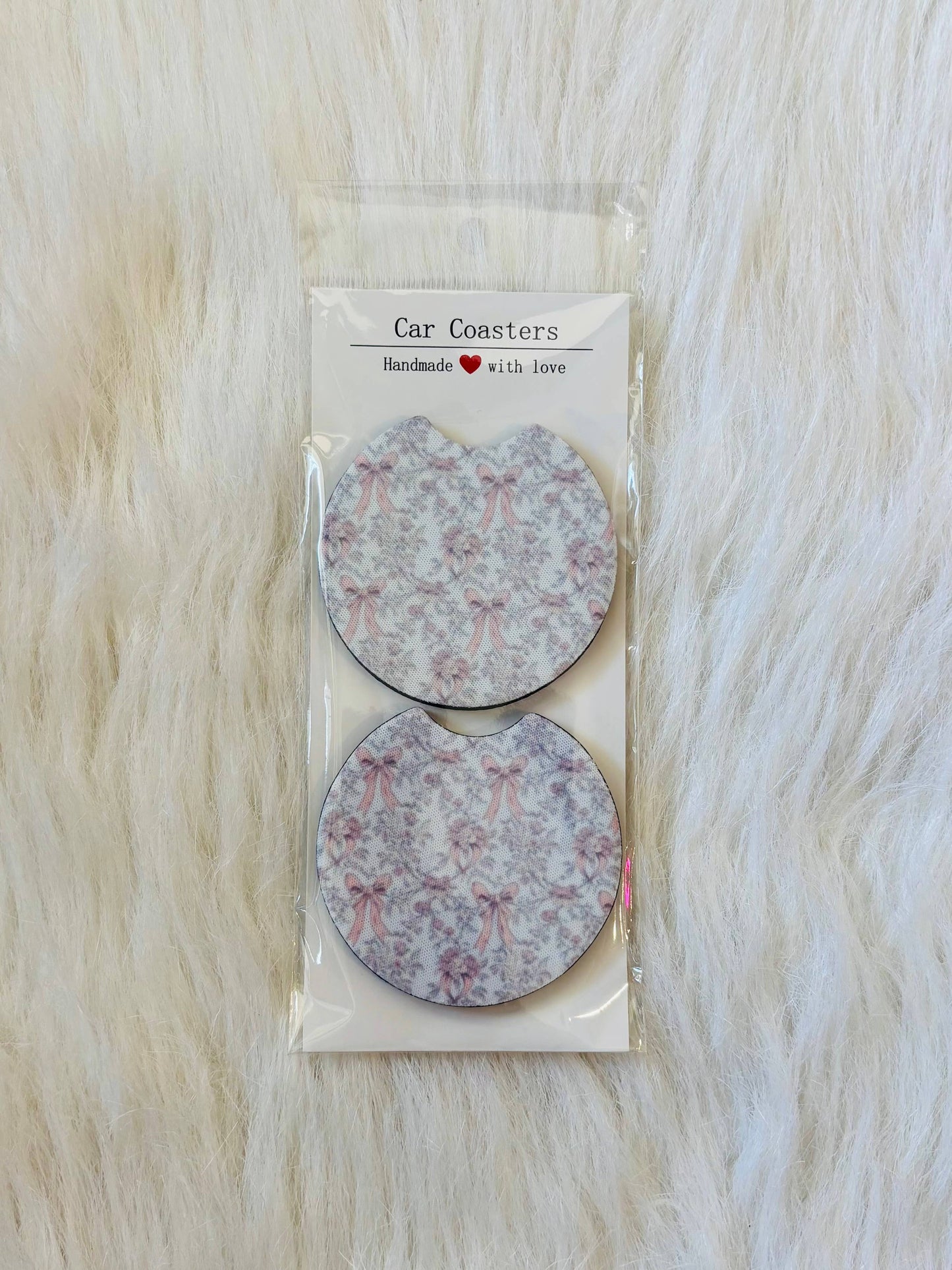 COQUETTE CAR COASTERS