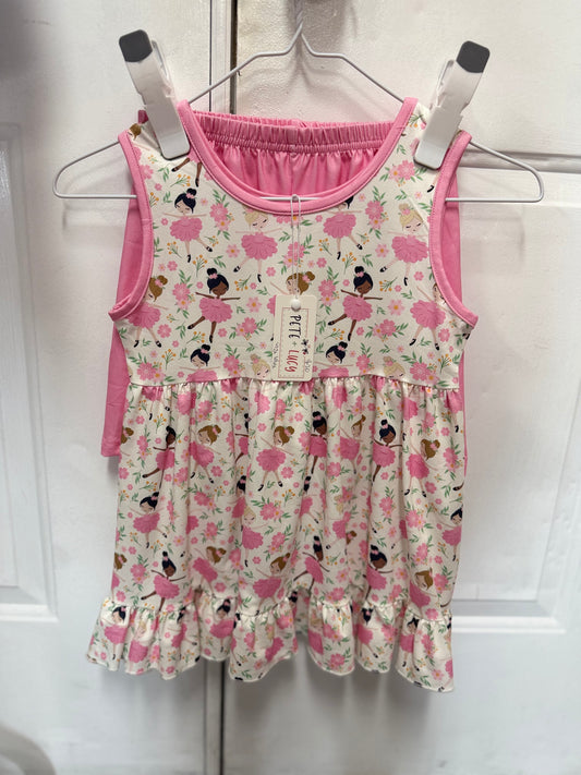 Kids Ballet Short Set