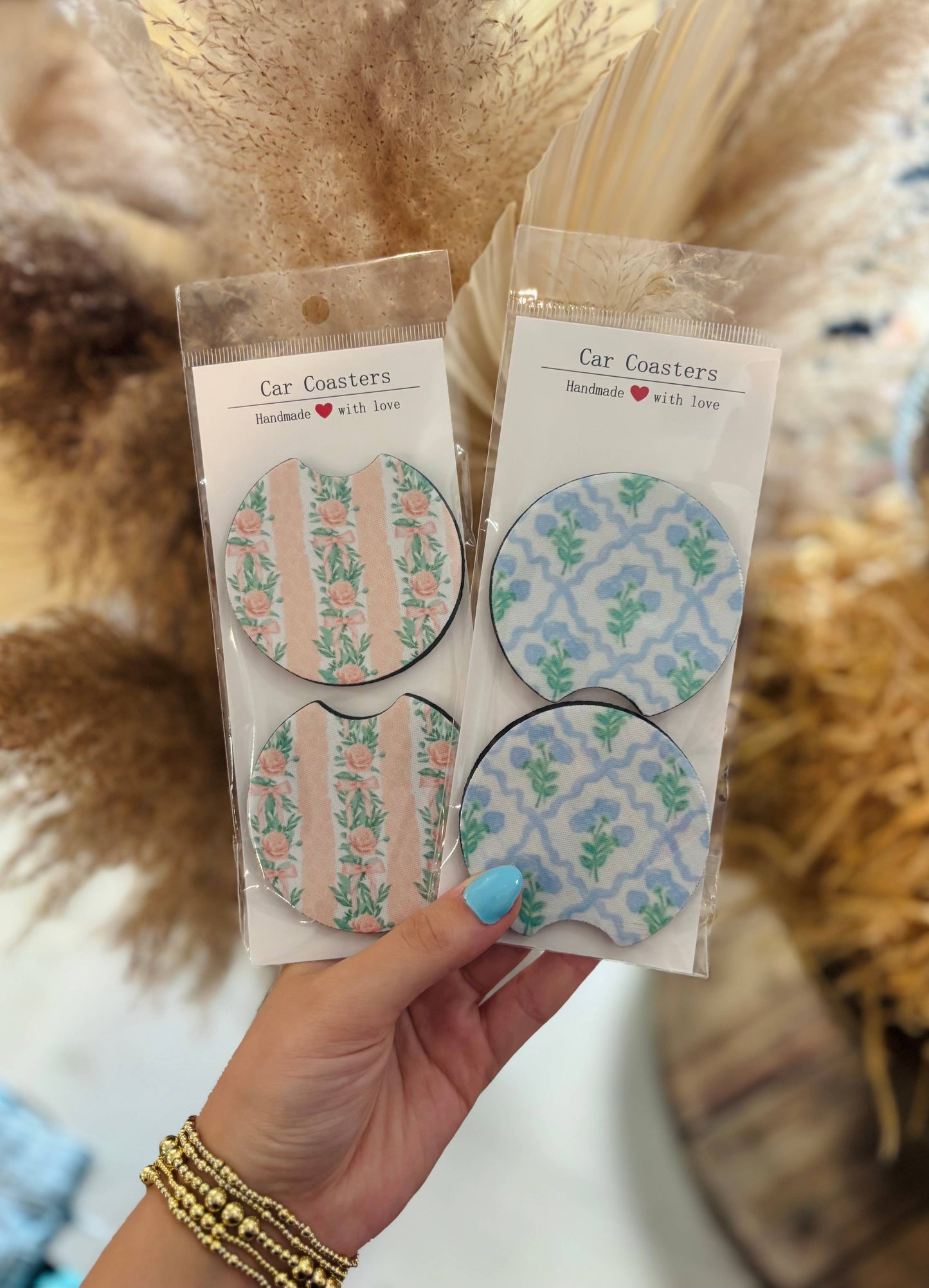 COQUETTE CAR COASTERS