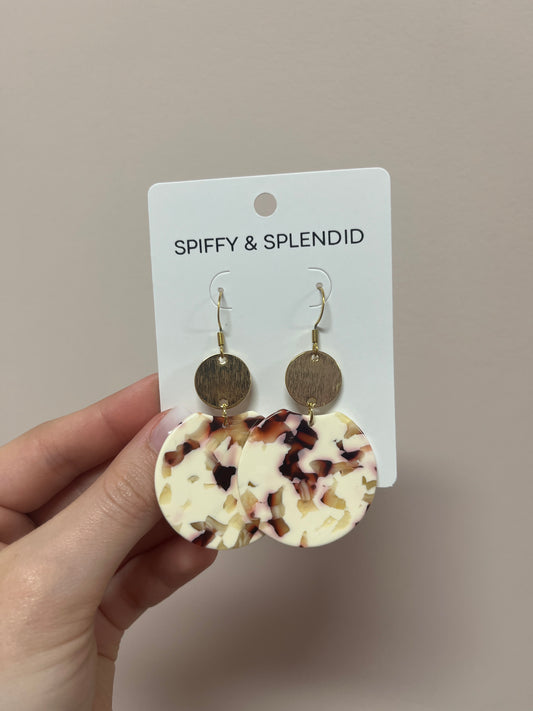 Round Pinks Earring