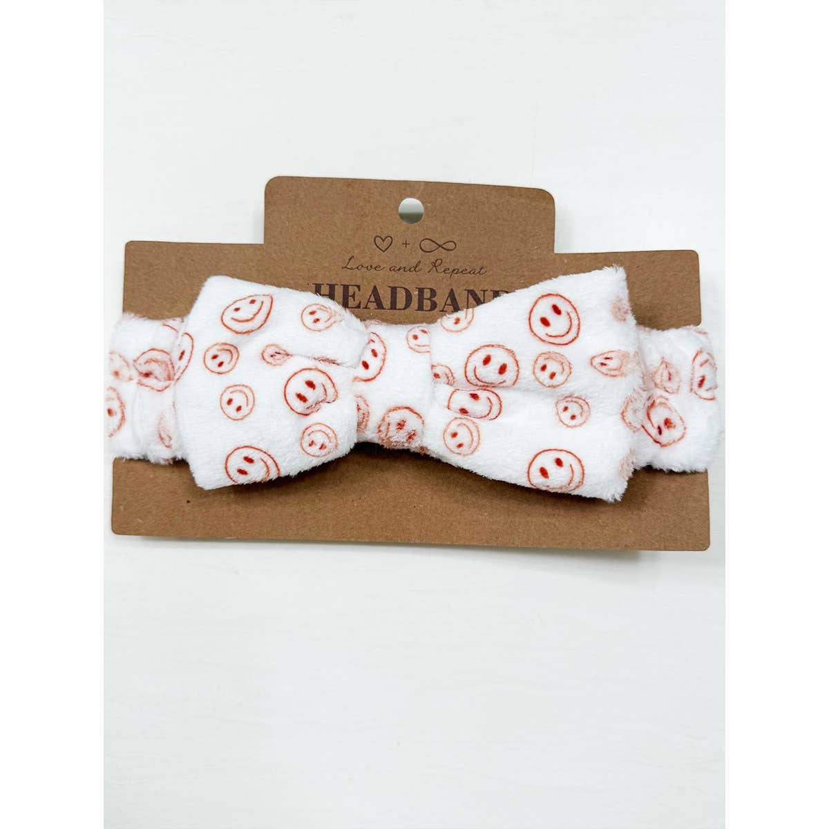 **DOORBUSTER** Happy Face Soft Tone Spa Headband