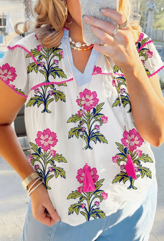 Curvy Simply Stunning Blouse