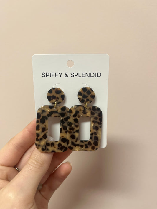 Leopard Earring