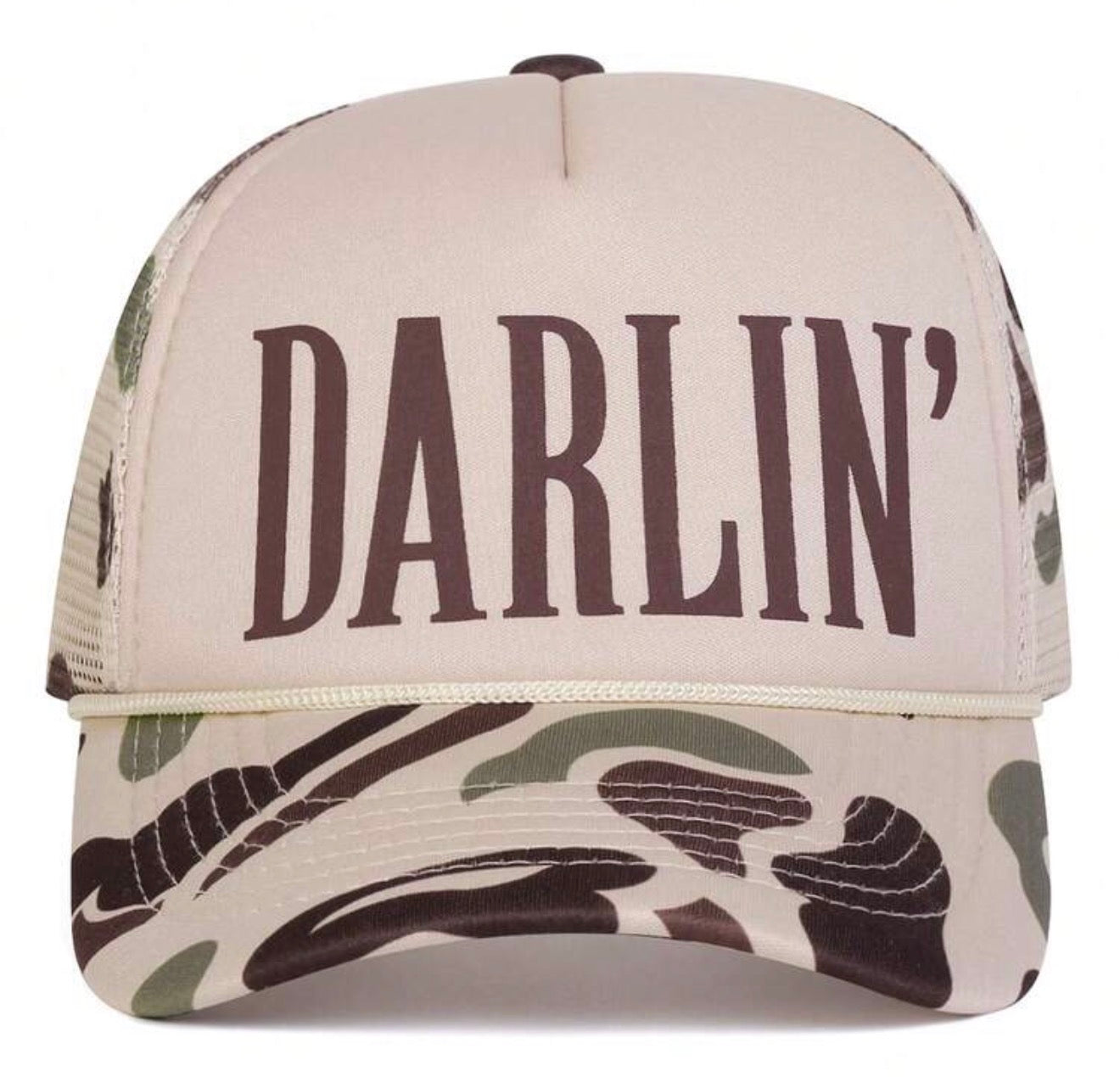 DARLIN Camo Trucker Cap