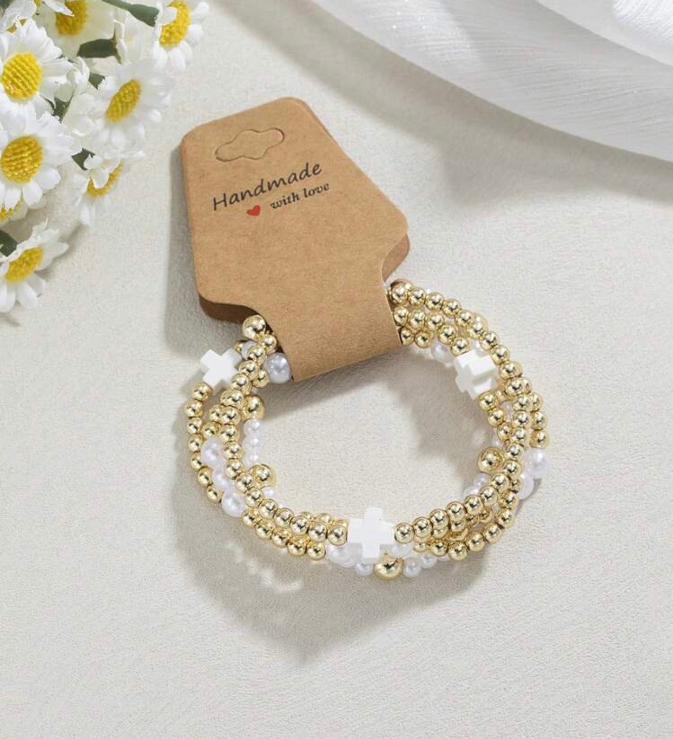 Clay Cross Bracelet Set (4 Piece)
