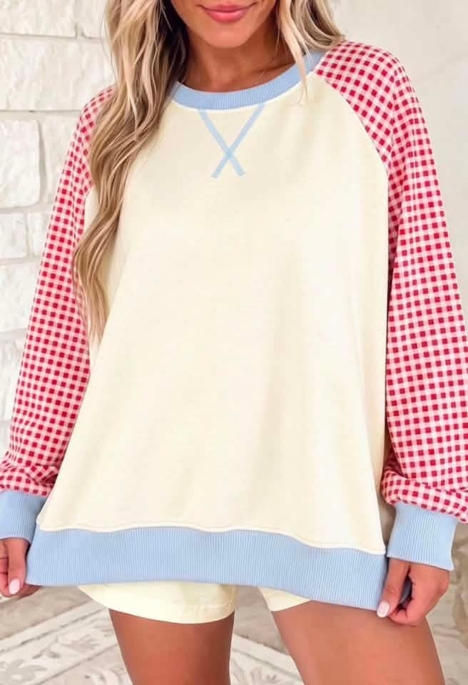 Plaid Pullover- Pre/Order