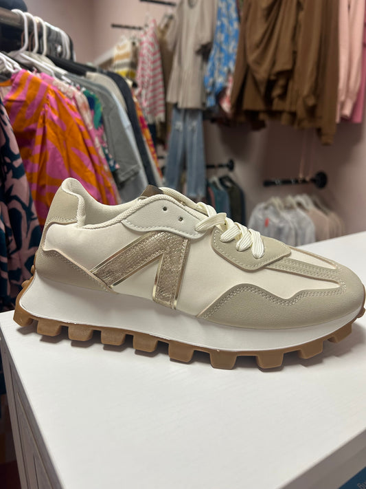 Chunky Platform Lace Up Sneakers