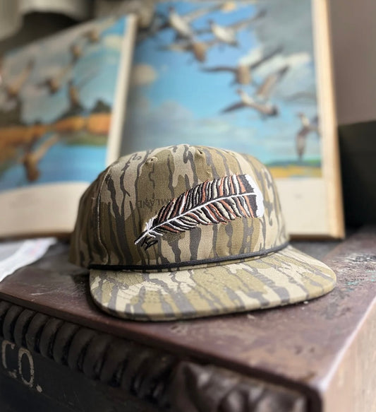 Bottomland Turkey Feather Rope Hat