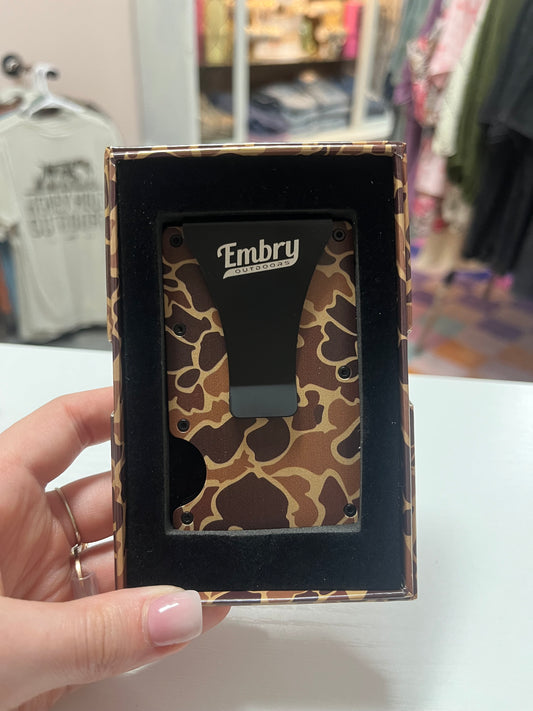 Duck Camo Money Clip