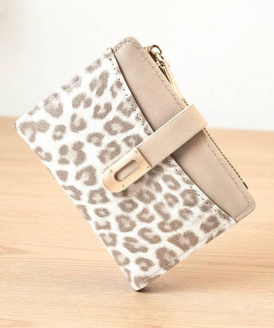 Leopard Print Wallet