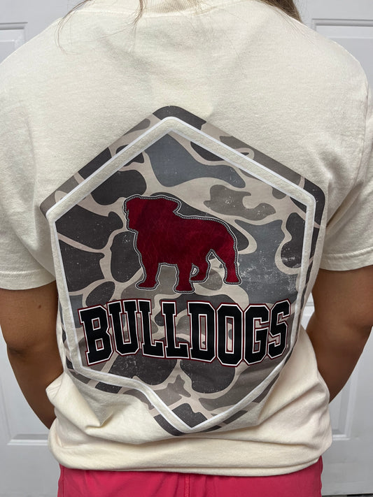 Men’s Camo Bulldog T-Shirt