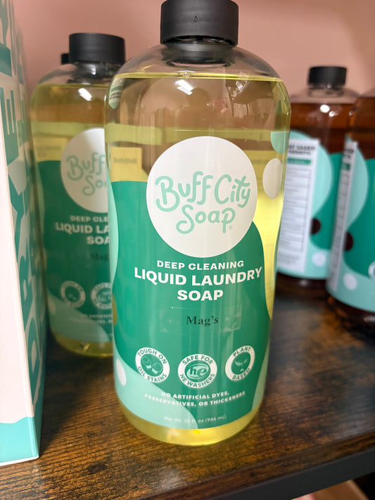 Buff City Soap- OUR VERY OWN SIGNATURE SCENTS-Laundry Liquid