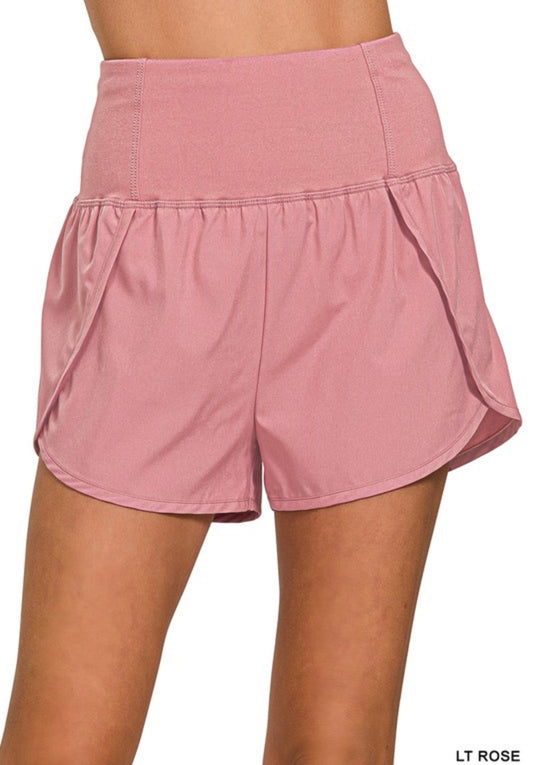Rose Athletic Running Shorts