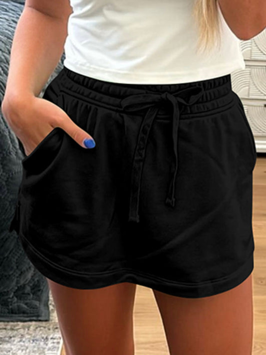 Black Skort With Pockets
