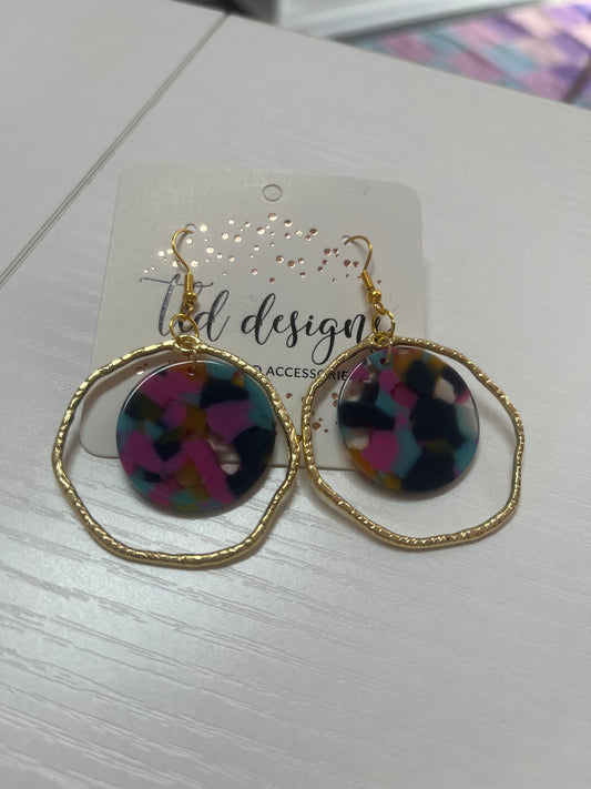 Tropical Rounds Earring