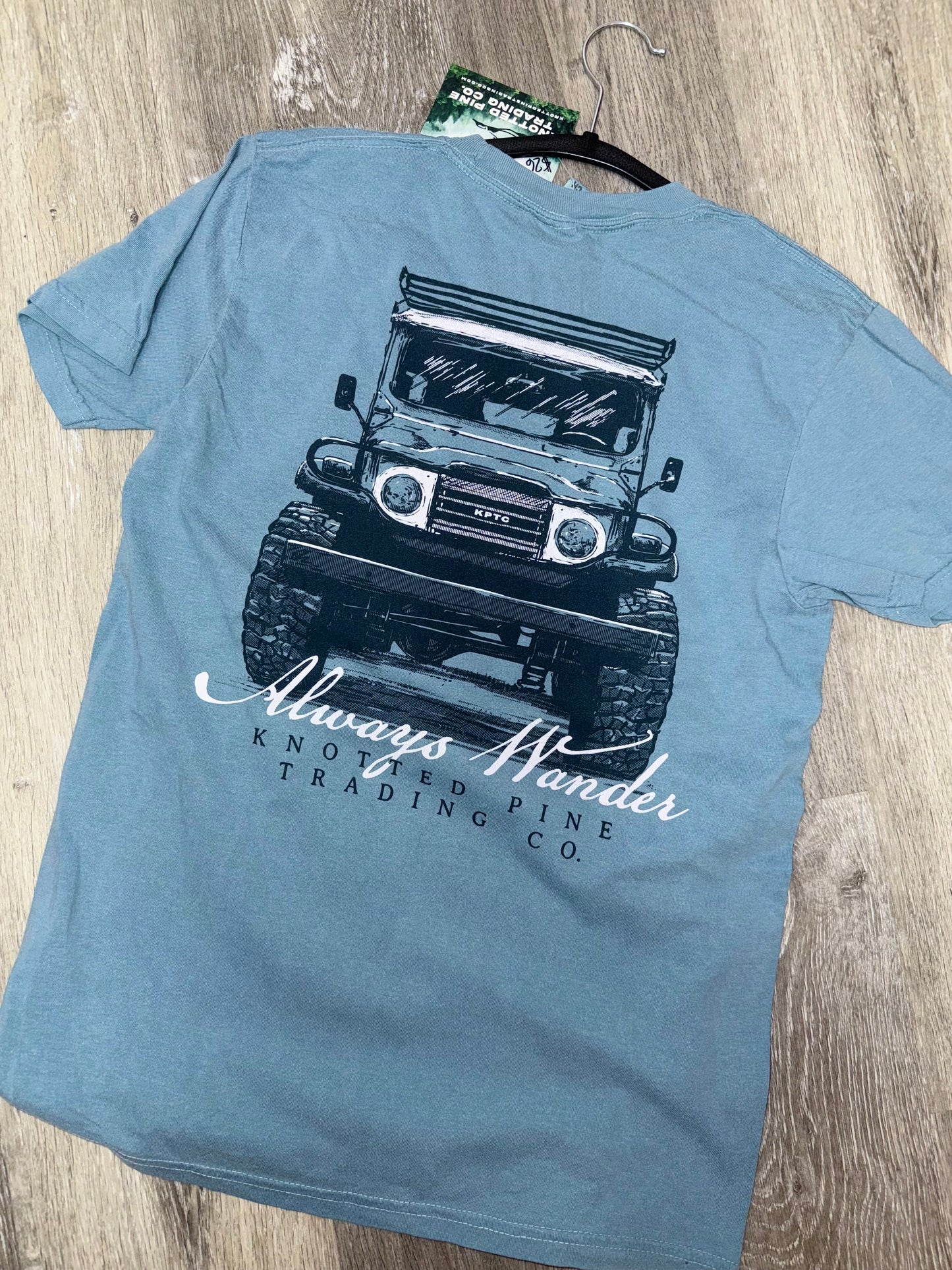 Men’s Always Wander Knotted Pine T-Shirt