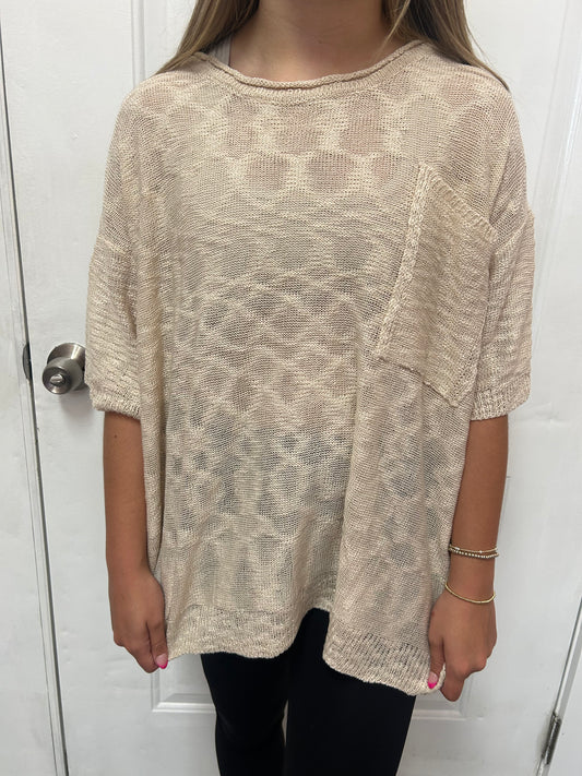 Flowy Knitted Top