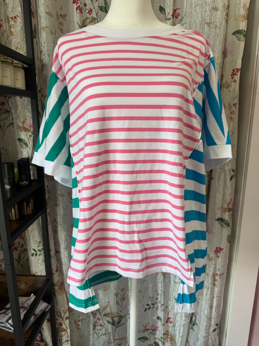 Multicolor Stripe Tee
