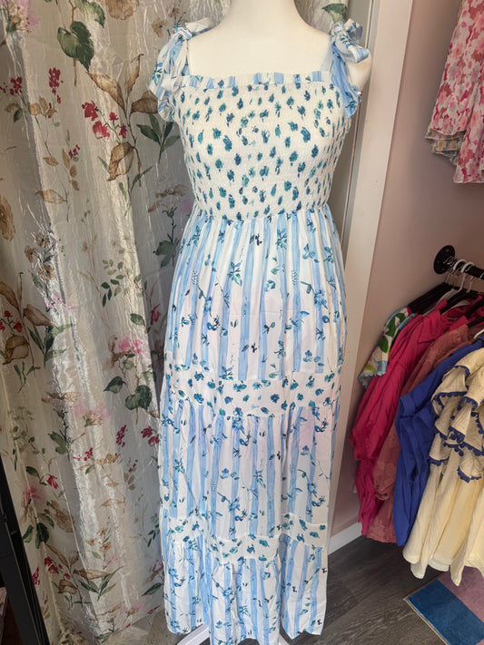 Something Blue Maxi Dress